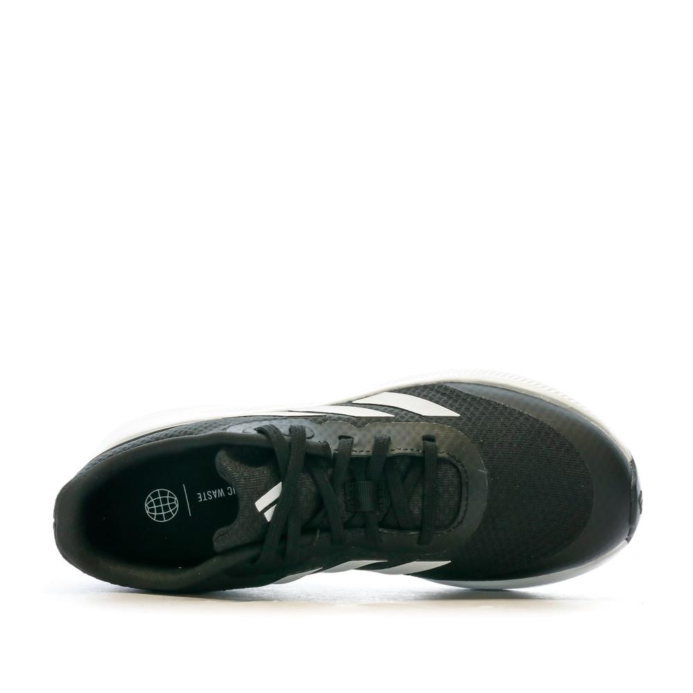 Baskets Noir Femme Adidas Runfalcon vue 4