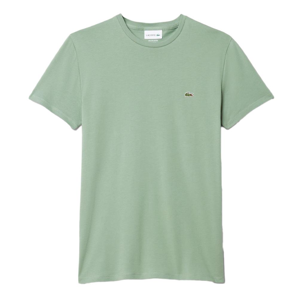 T-shirt Vert Homme Lacoste TH6709 pas cher