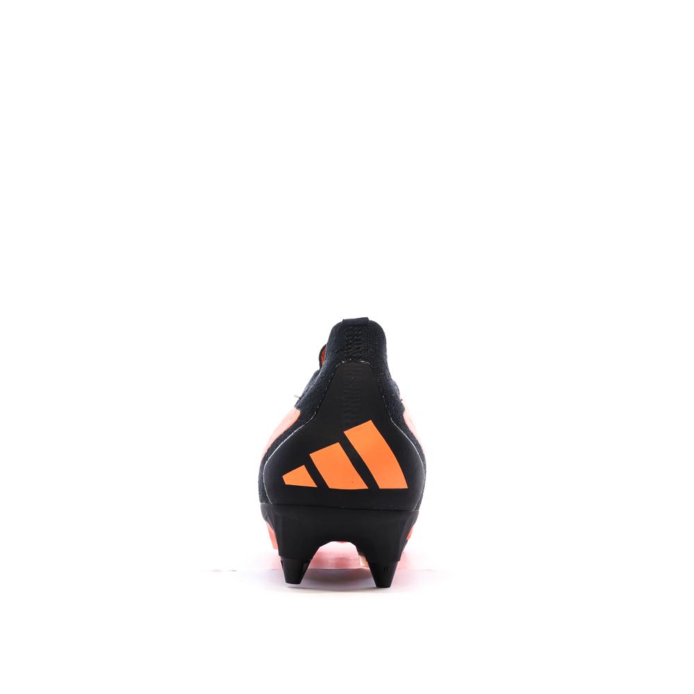 Chaussures de Foot Orange/Noir Adidas Predator Accuracy.1 L SG vue 3
