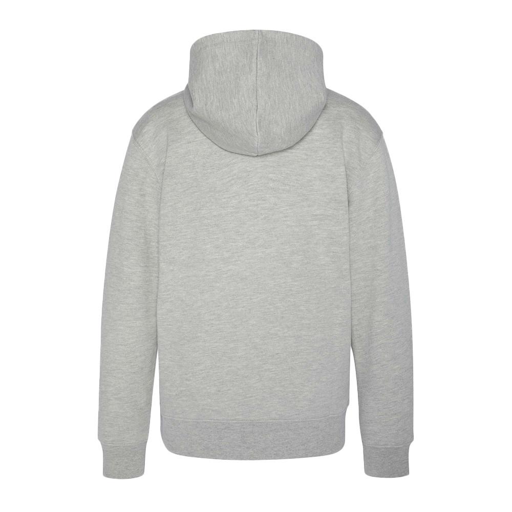 Sweat à capuche Gris Homme Schott Logo vue 2