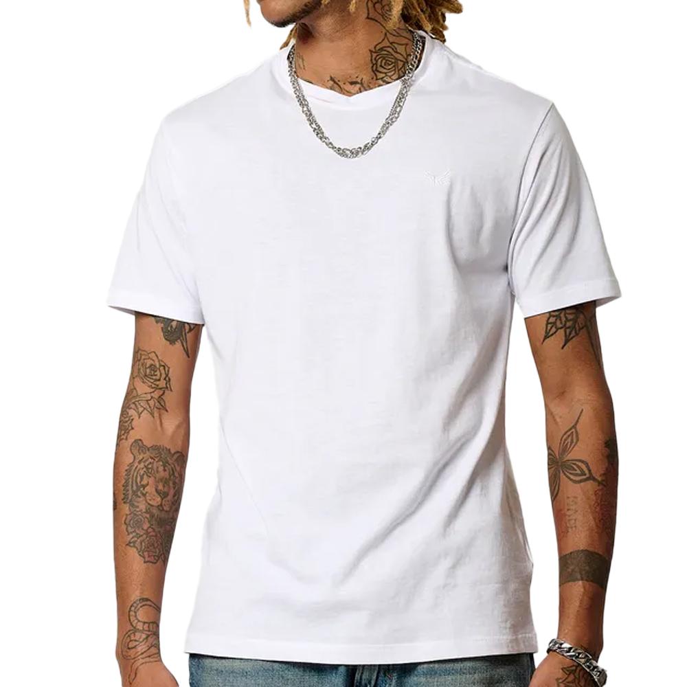 T-shirt Blanc Homme Kaporal PACCO25EM11 pas cher