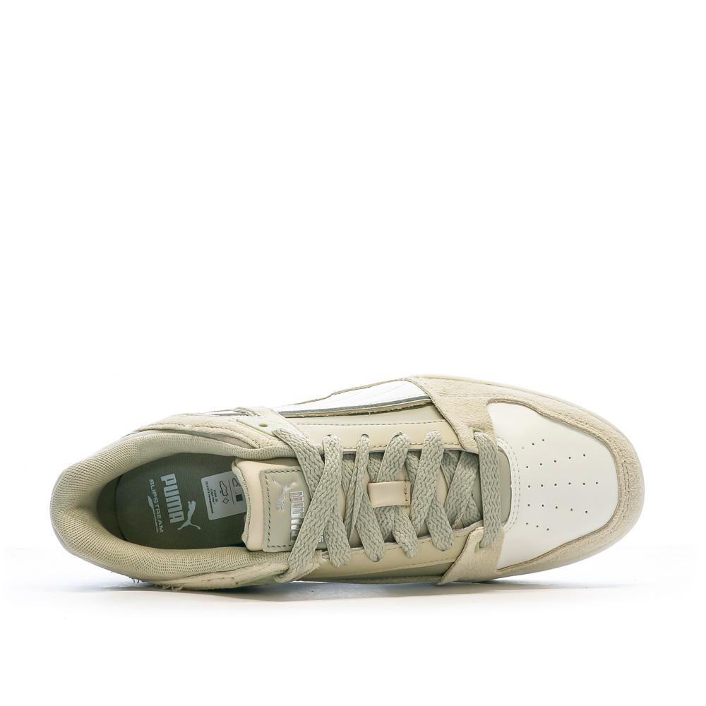 Baskets Blanc/Beige Homme Puma Soph vue 4