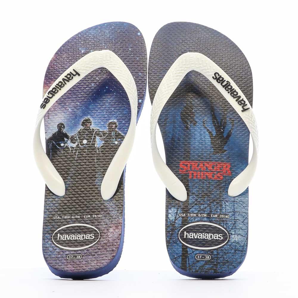 Tongs Marine Femme Havaianas Stranger Things vue 3