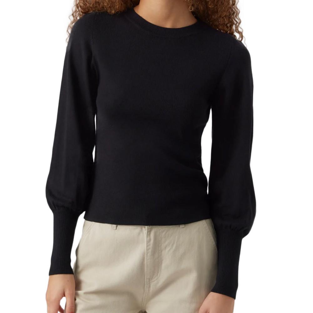 Pull Noir Femme Vero Moda Hollykari pas cher