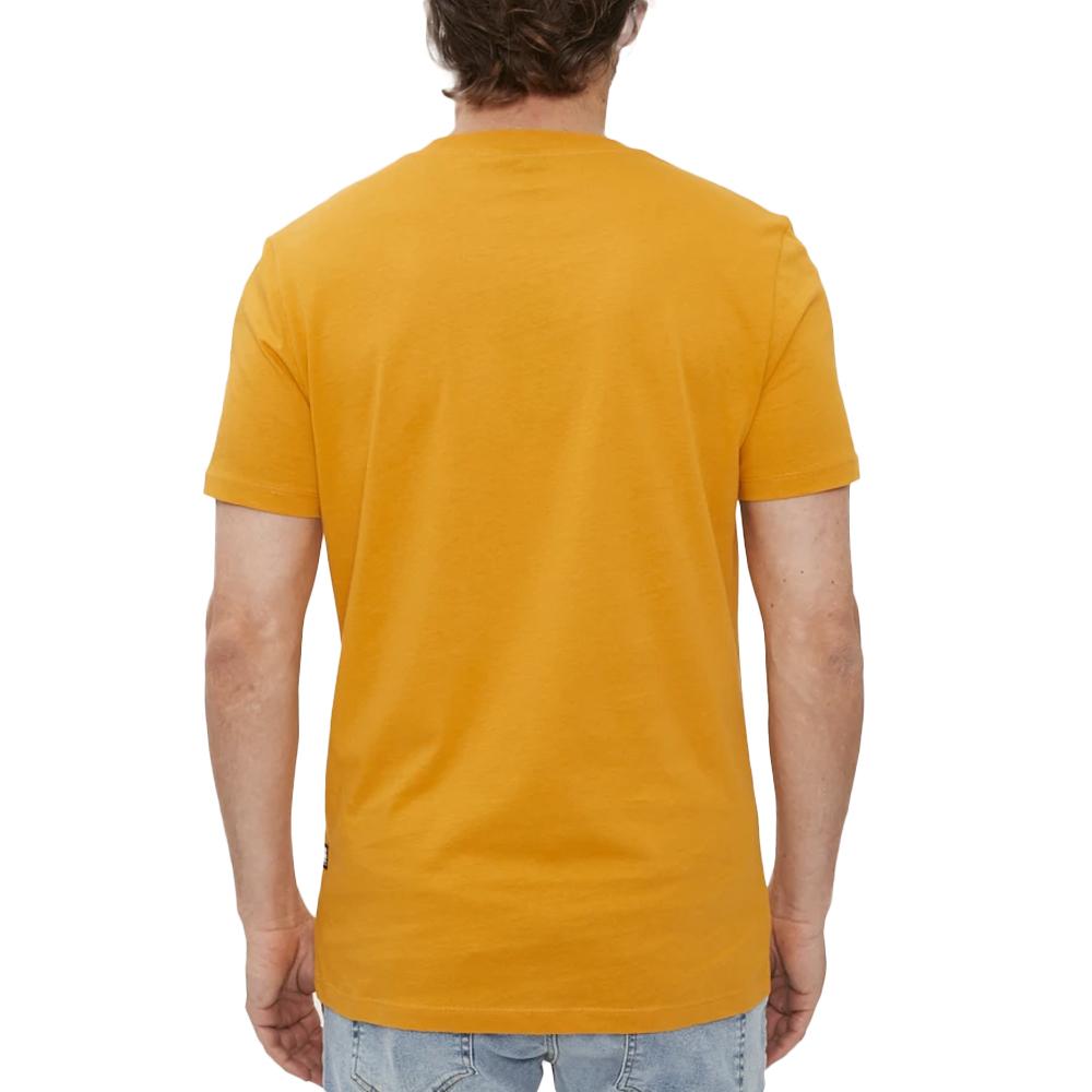 T-shirt Jaune Homme G-Star Raw D22776 vue 2