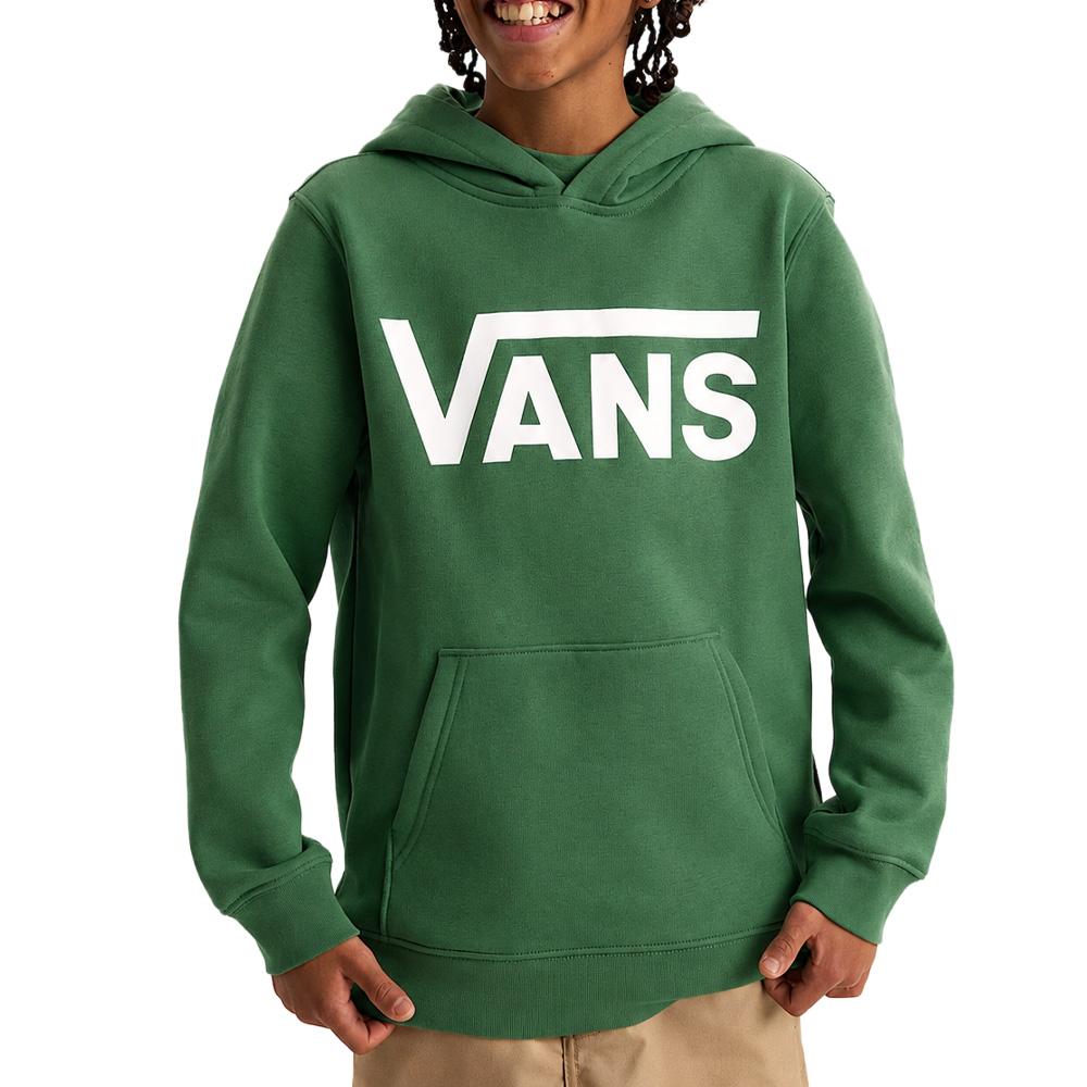Sudadera verde para hombre Vans Classic barato