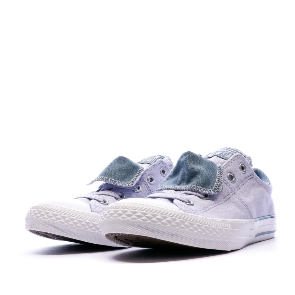 Baskets violette fille Converse CTAS Maddie Slip vue 6