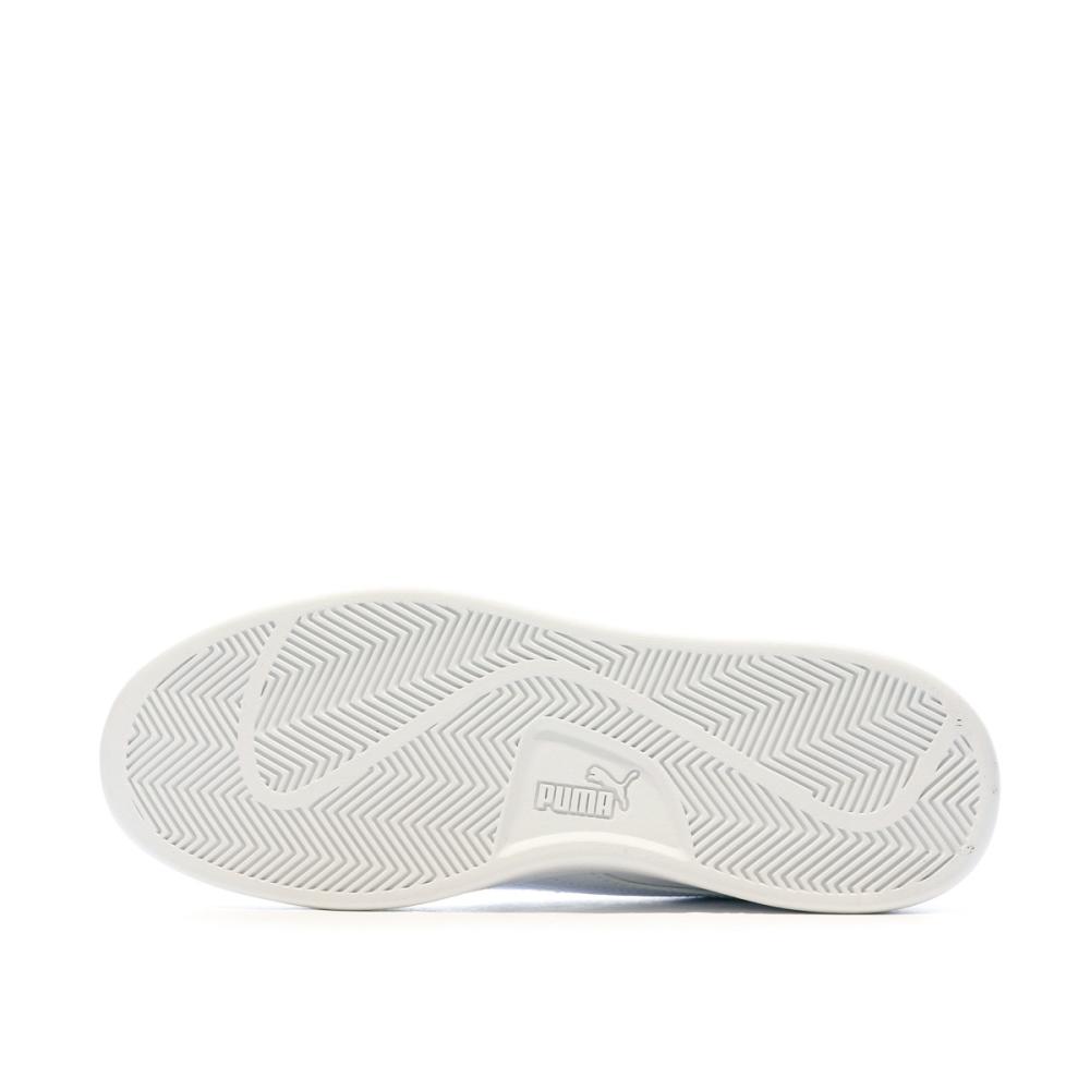 Baskets Blanches/Noires Homme Puma Smash 3.0 vue 5