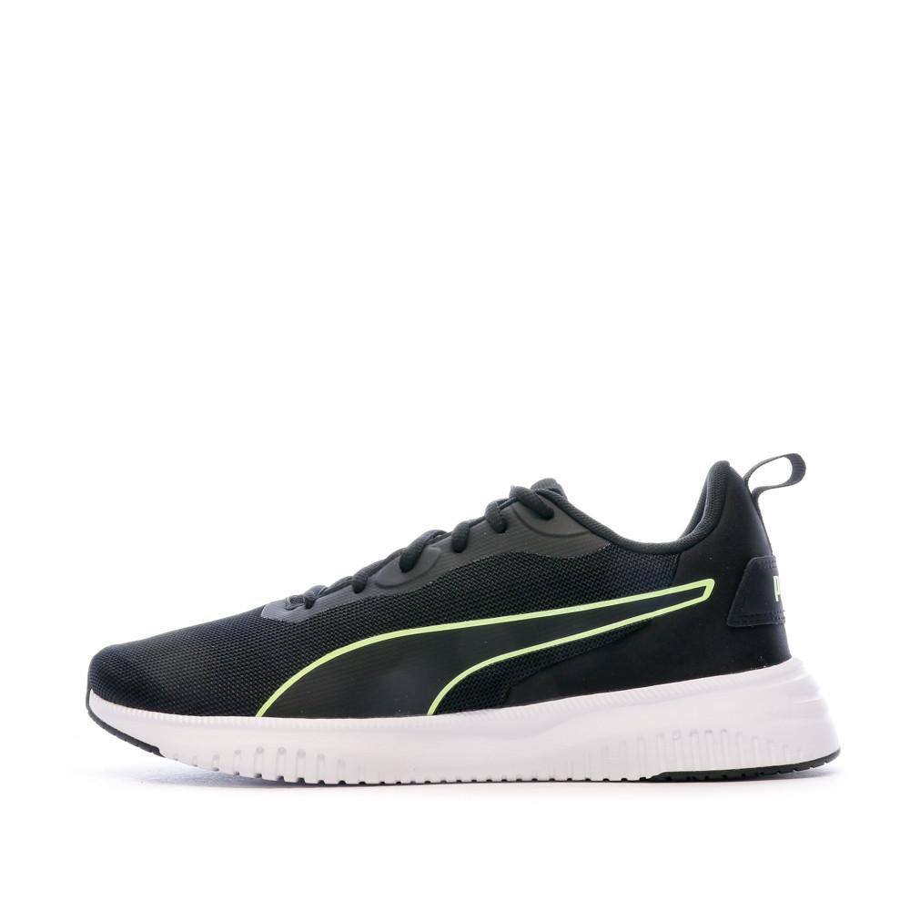 Baskets Noires/Vertes Homme Puma Flyer Flex pas cher