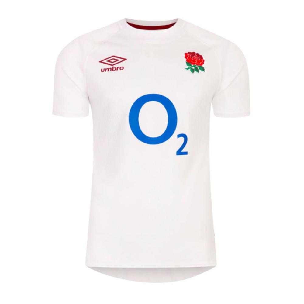 Angleterre Maillot de Rugby Domicile Réplica Homme Umbro 2023/2024 pas cher