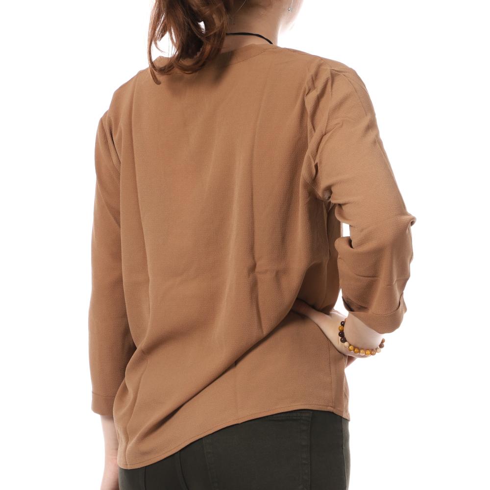 Blouse Marron Femme JDY Piper vue 2