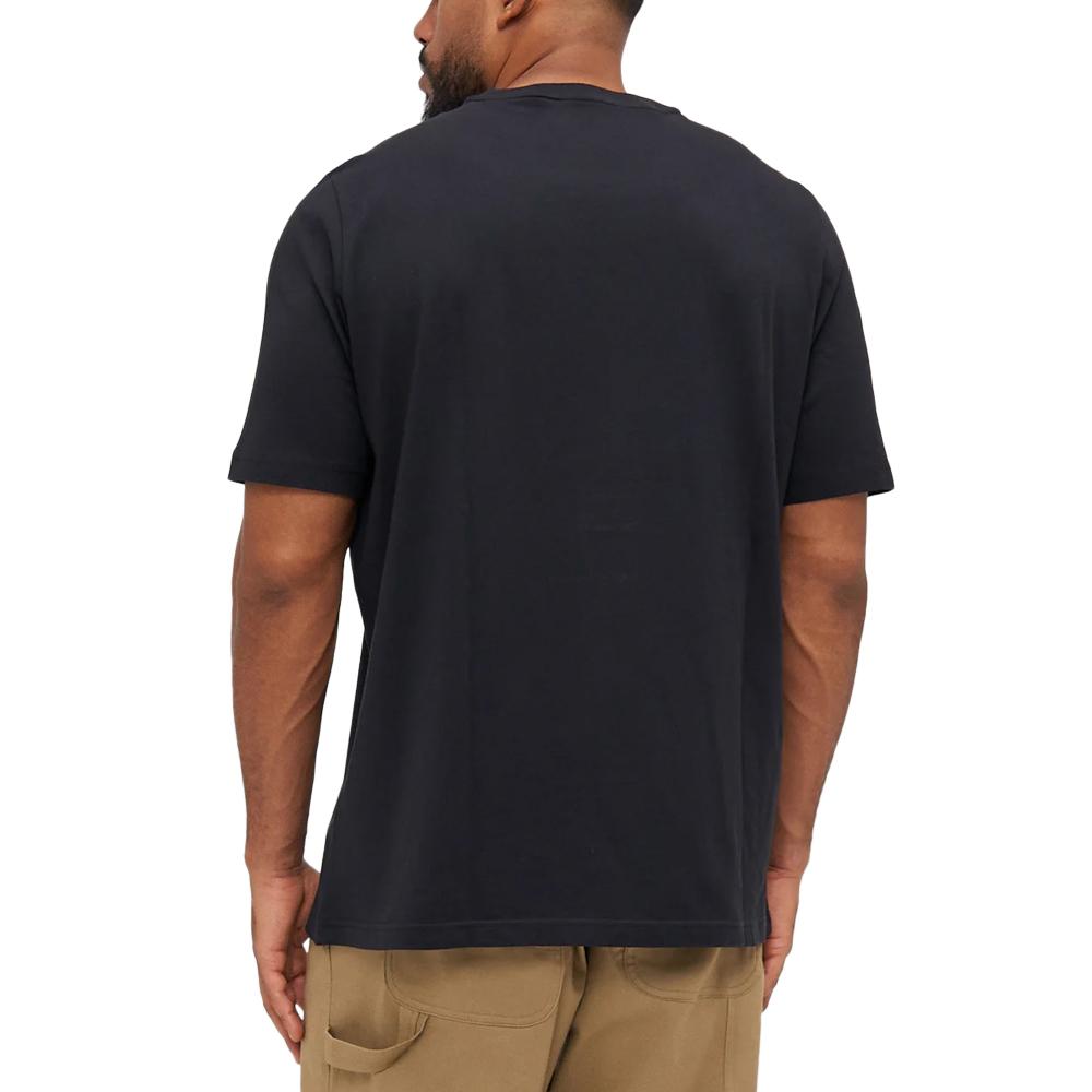 T-shirt Noir Homme Calvin Klein Jeans Split Line vue 2