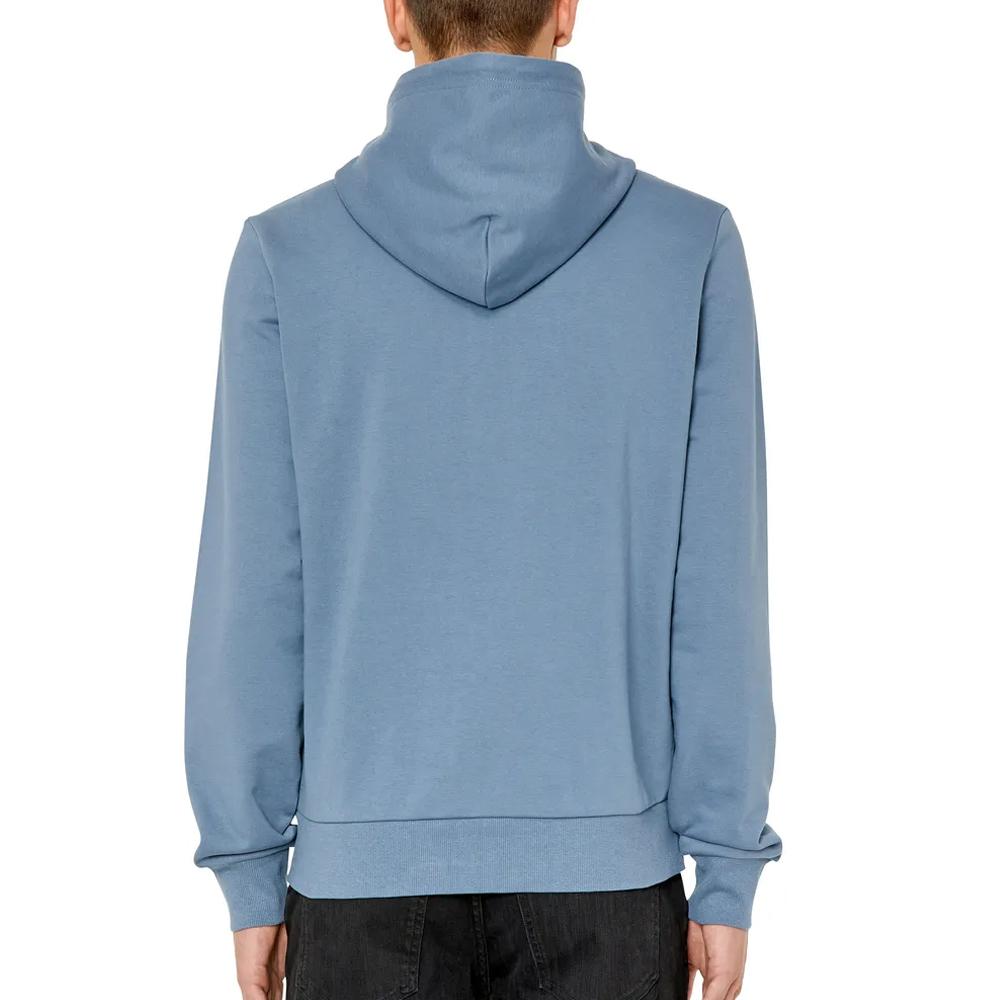 Sweat Bleu Homme Diesel Felpa vue 2