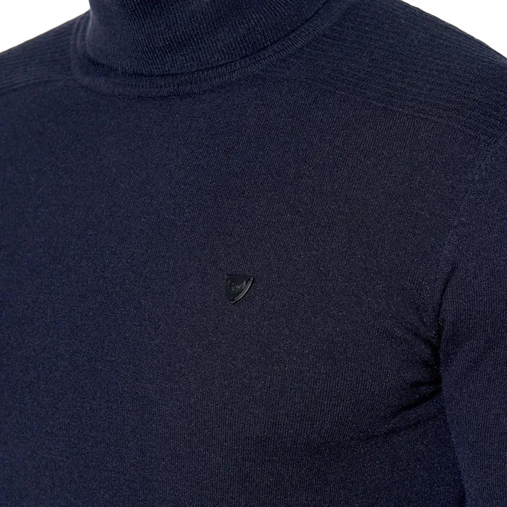 Pull Col Roulé Marine Homme Kaporal Arian vue 3