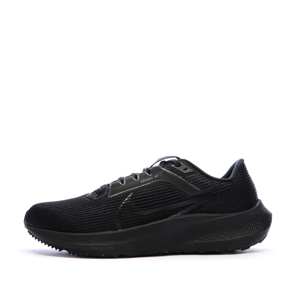 Chaussures de Running Noires Homme Nike Air Zoom Pegasus 40 pas cher