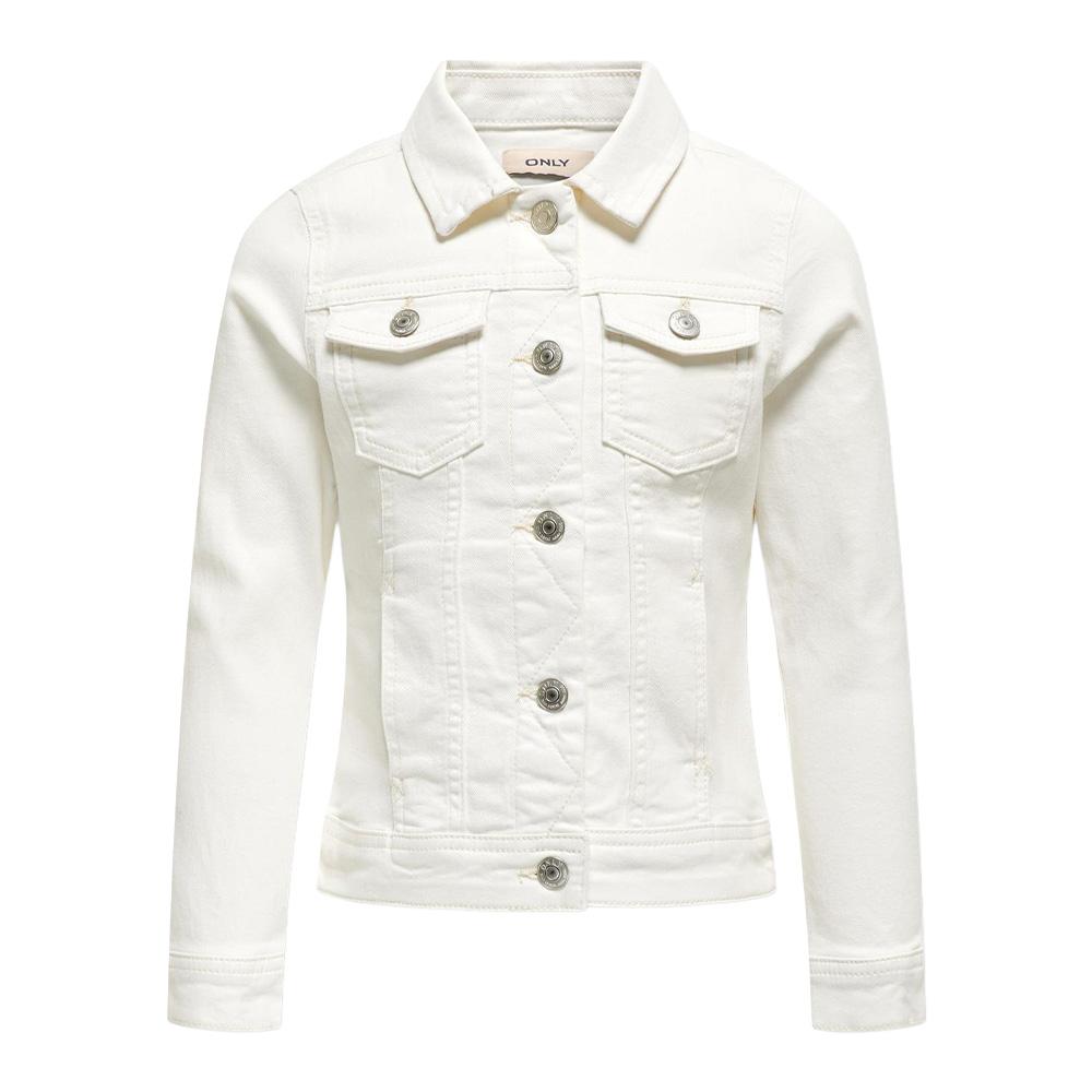 Veste Écru Fille Kids ONLY Kogsara vue 3