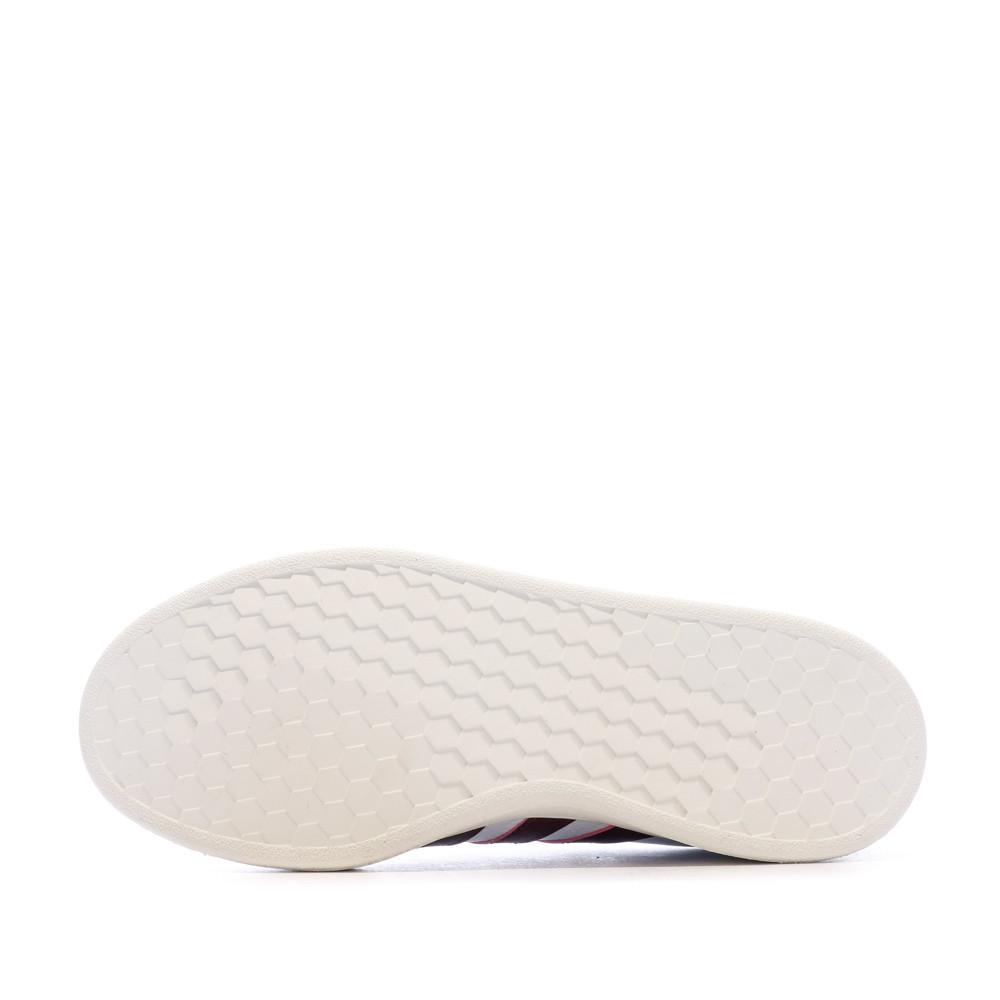 Baskets Blanche Homme Adidas Grand Court vue 5