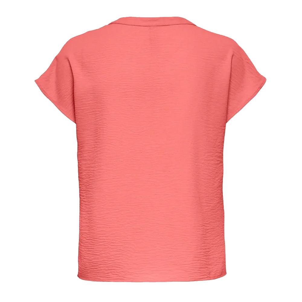 T-Shirt Rose Femme Jacqueline De Yong Lion vue 2