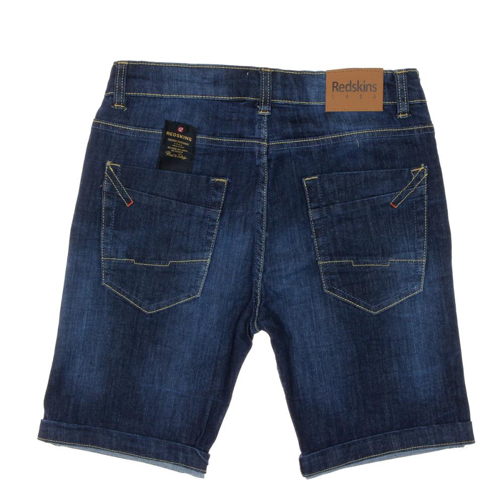Short Bleu brut Garçon Redskins 774652 vue 2