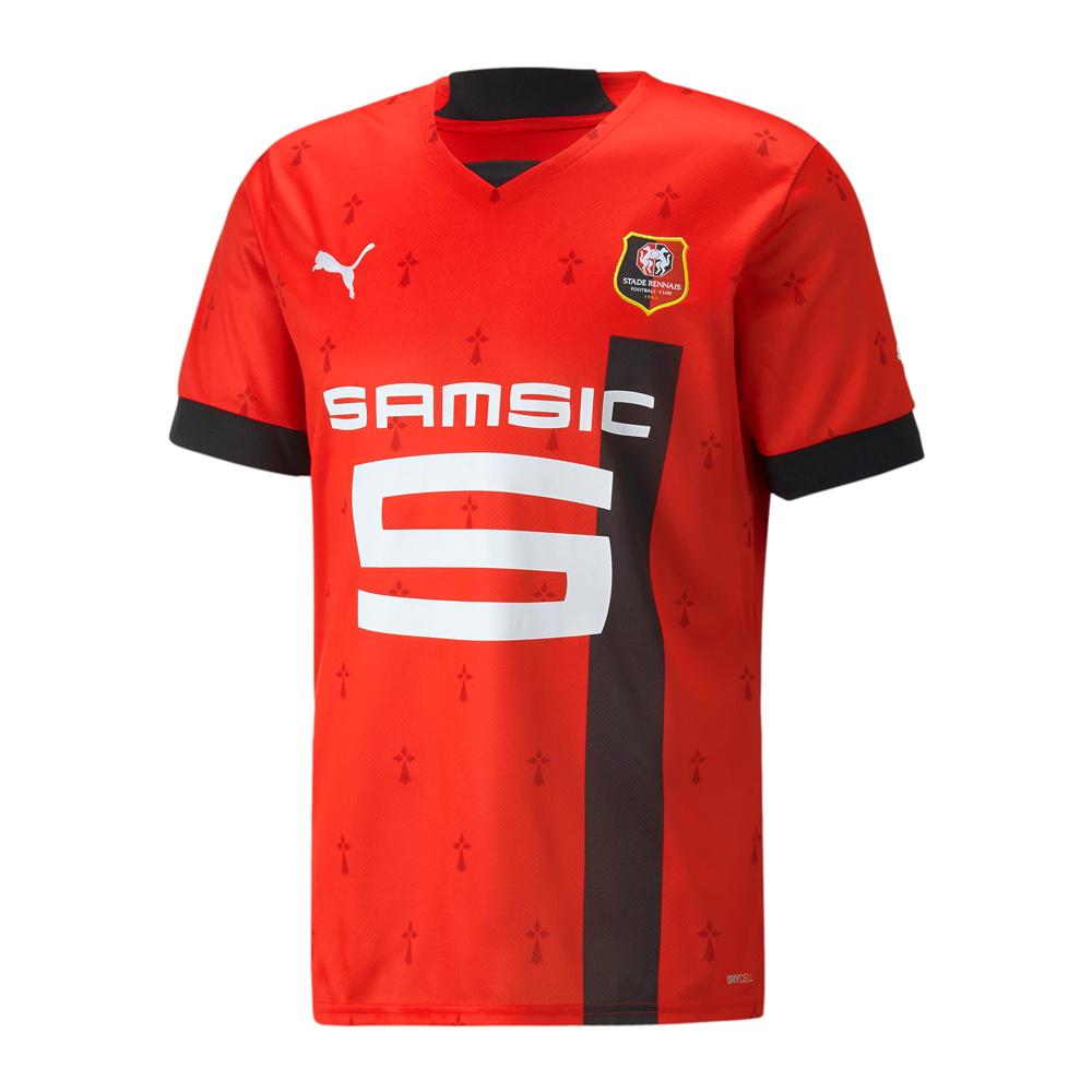 Stade Rennais Maillot Réplica Domicile Puma 2022/2023 pas cher