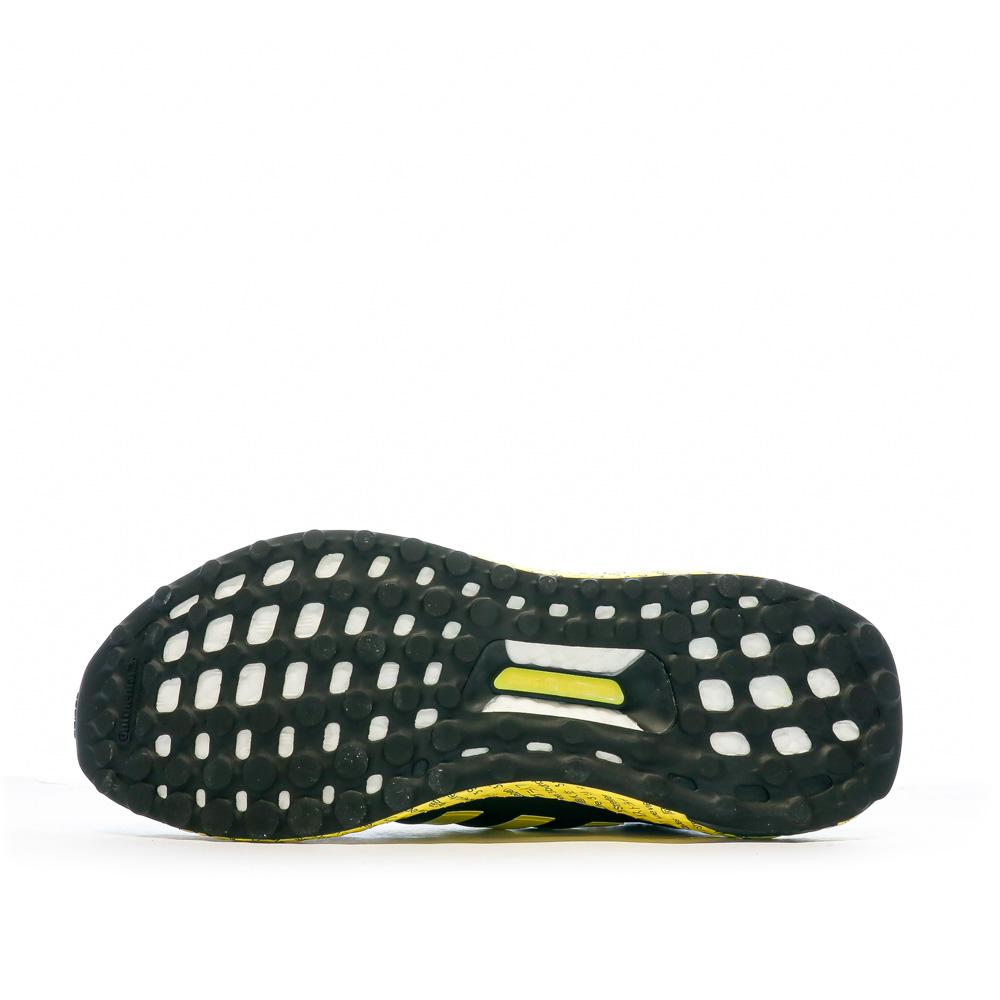Chaussures de Running Noire/Jaune Homme Adidas Ultraboost 5.0 vue 5