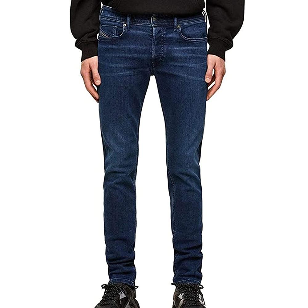 Jean Skinny Bleu foncé Homme Diesel Sleenker pas cher