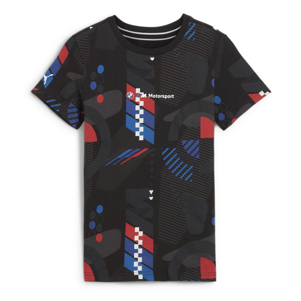T-shirt Noir Garçon Puma Bmw Kids Aop pas cher