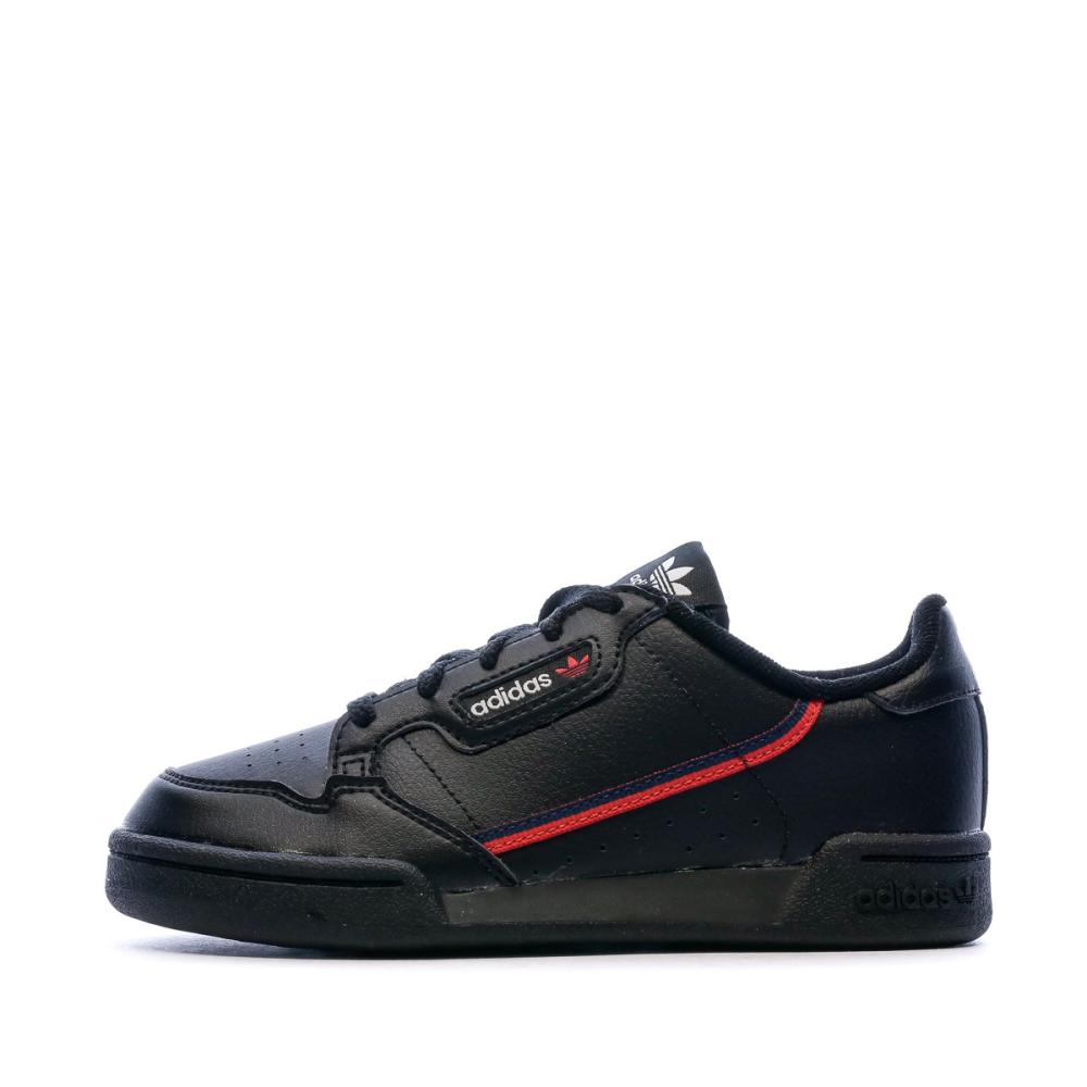 Basket Noire Garçon Adidas CONTINENTAL 80 C pas cher