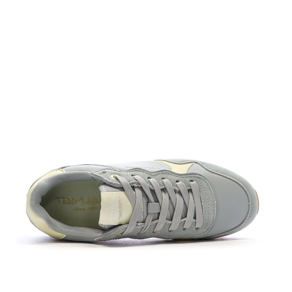 Baskets Verte/Jaune Femme Teddy Smith 120515 vue 4