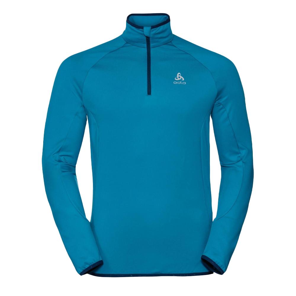 Pull Bleu Homme Odlo Berra pas cher