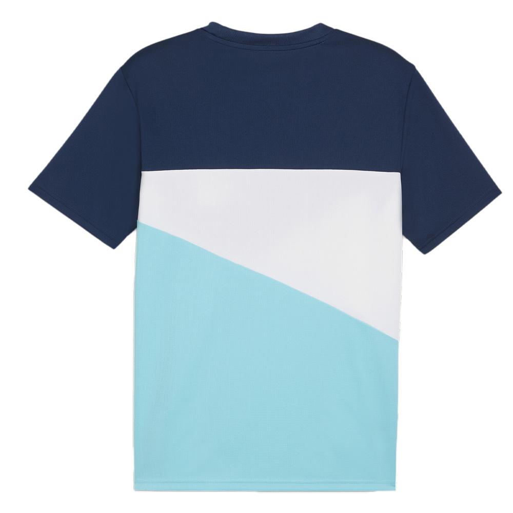 OM T-shirt Bleu Homme Puma Poly vue 2