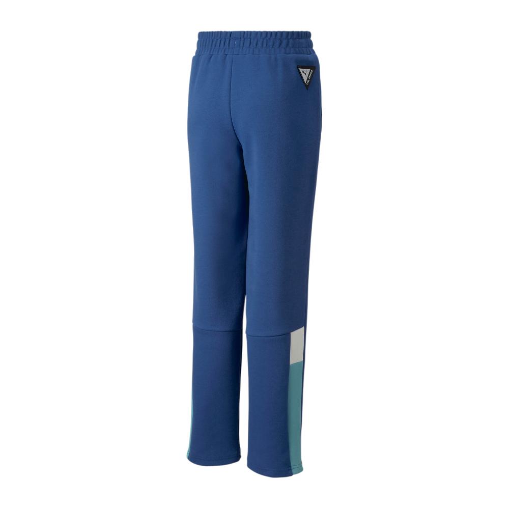 OM Pantalon d’entraînement Bleu Garçon Puma 2022/2023 vue 2