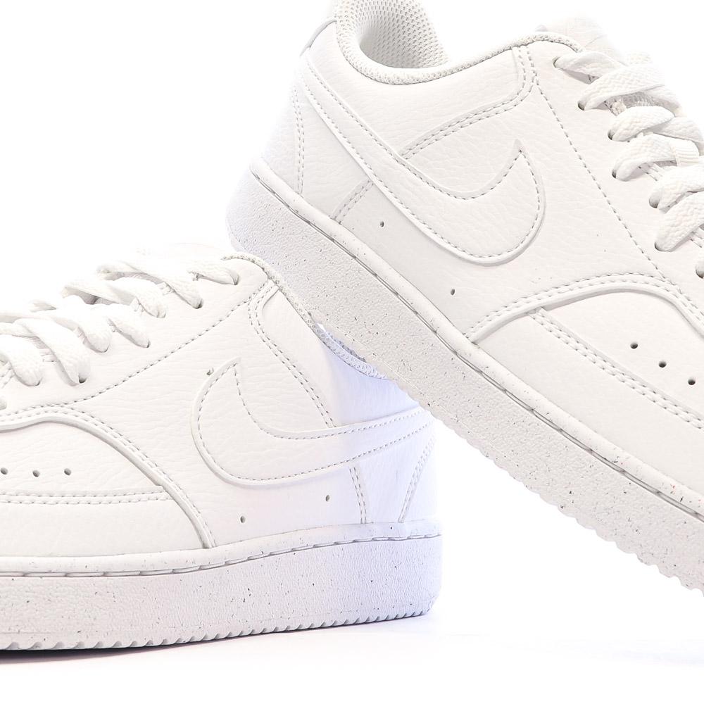 Baskets Blanches Femme Nike Court Vision Lo vue 7