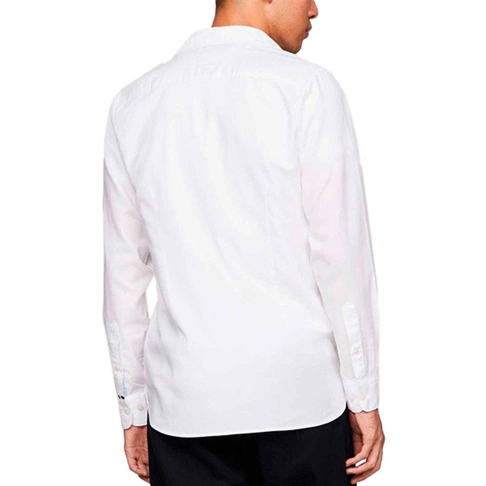 Chemise Blanche Homme Tommy Hilfiger Dobby vue 2