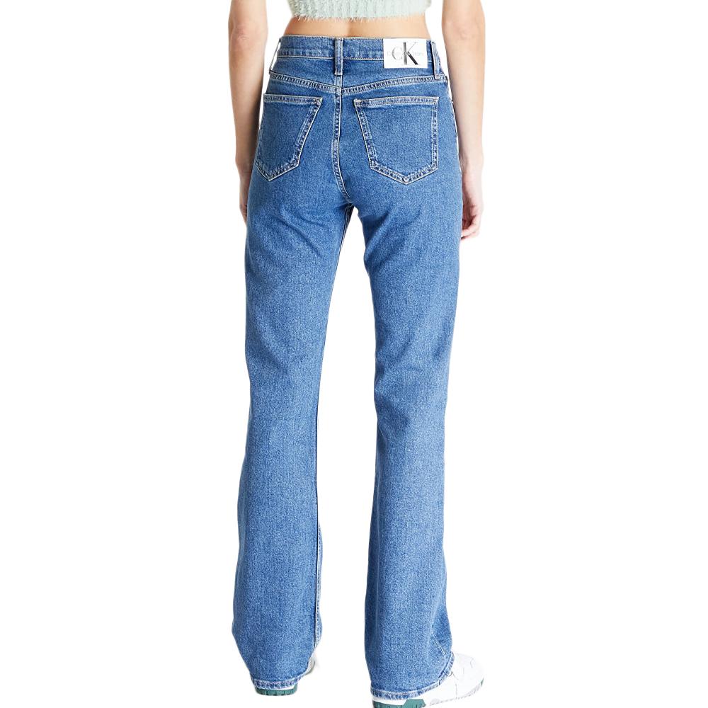 Jeans Bootcut Bleu Femme Calvin Klein J20J223304 vue 2