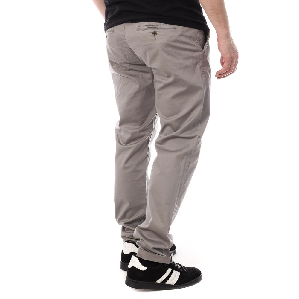Chino Gris Clair Homme Paname Brothers Costa vue 2