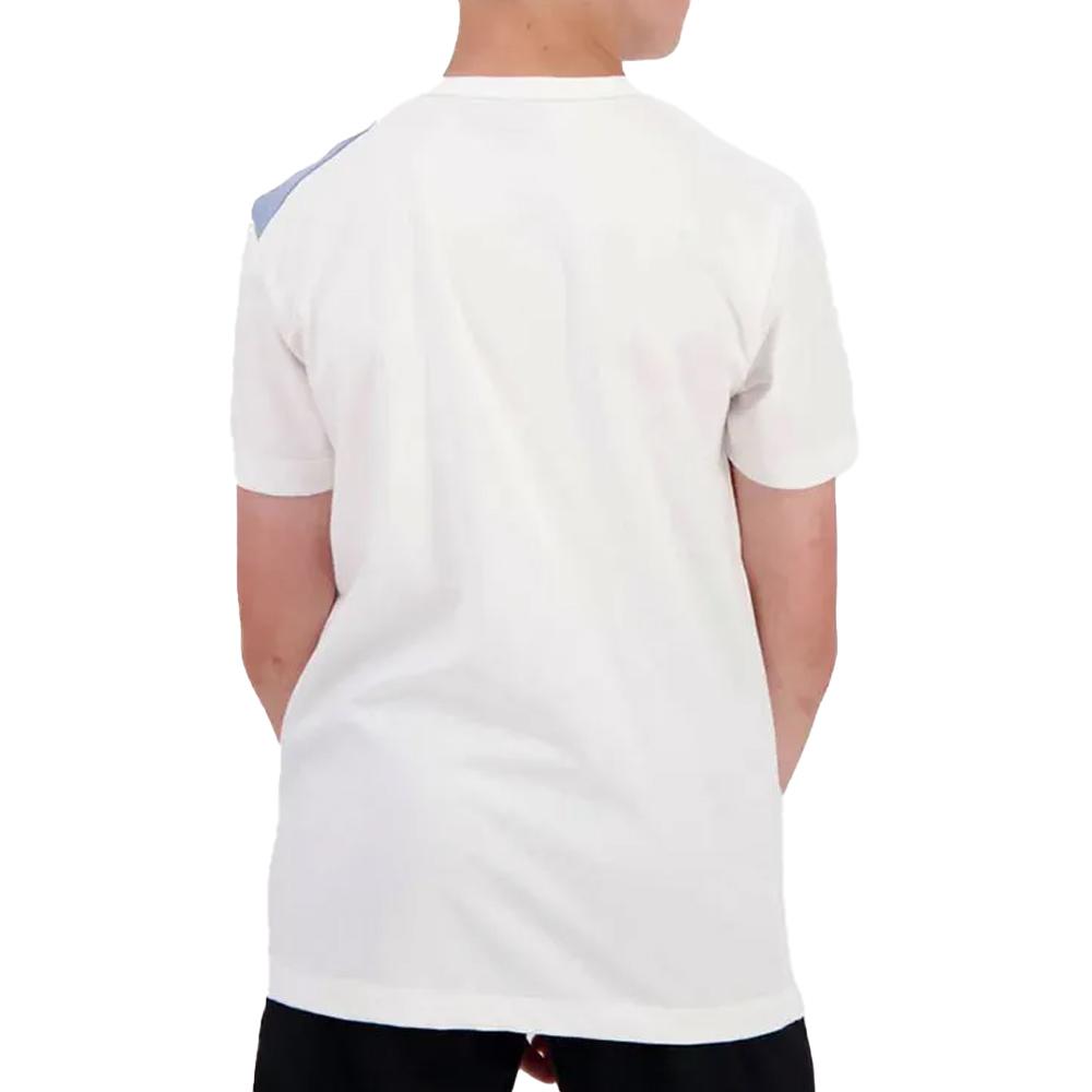 Camiseta blanco/azul niño Le Coq Sportif Graphique N°1 ver 2