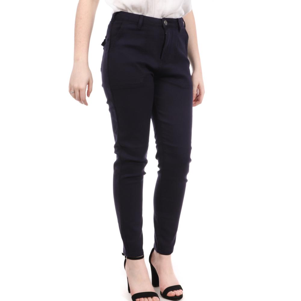 Pantalon Marine Femme Teddy Smith Pealow pas cher