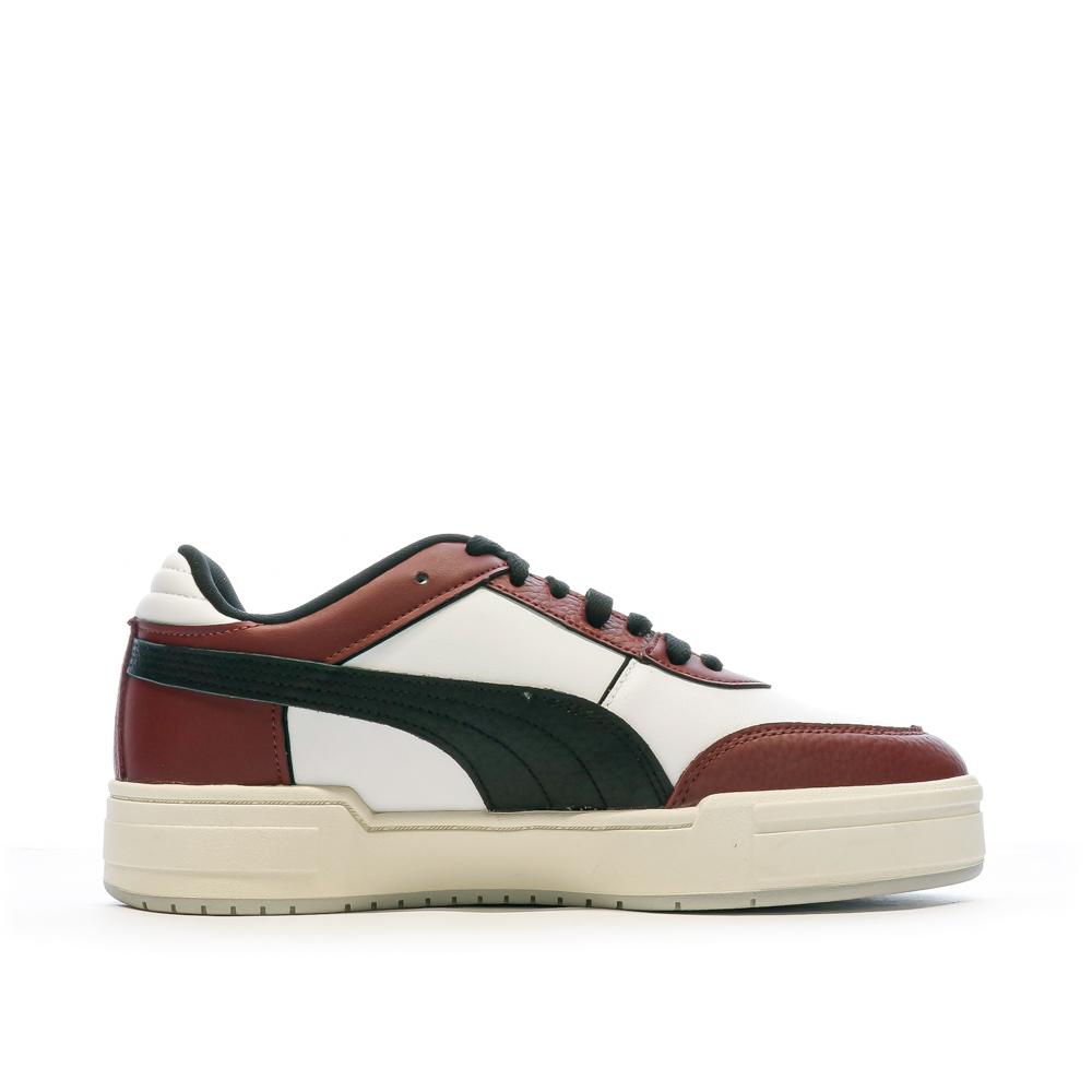 Baskets Blanche/Bordeaux/Noires Homme Puma 393280-05 vue 2