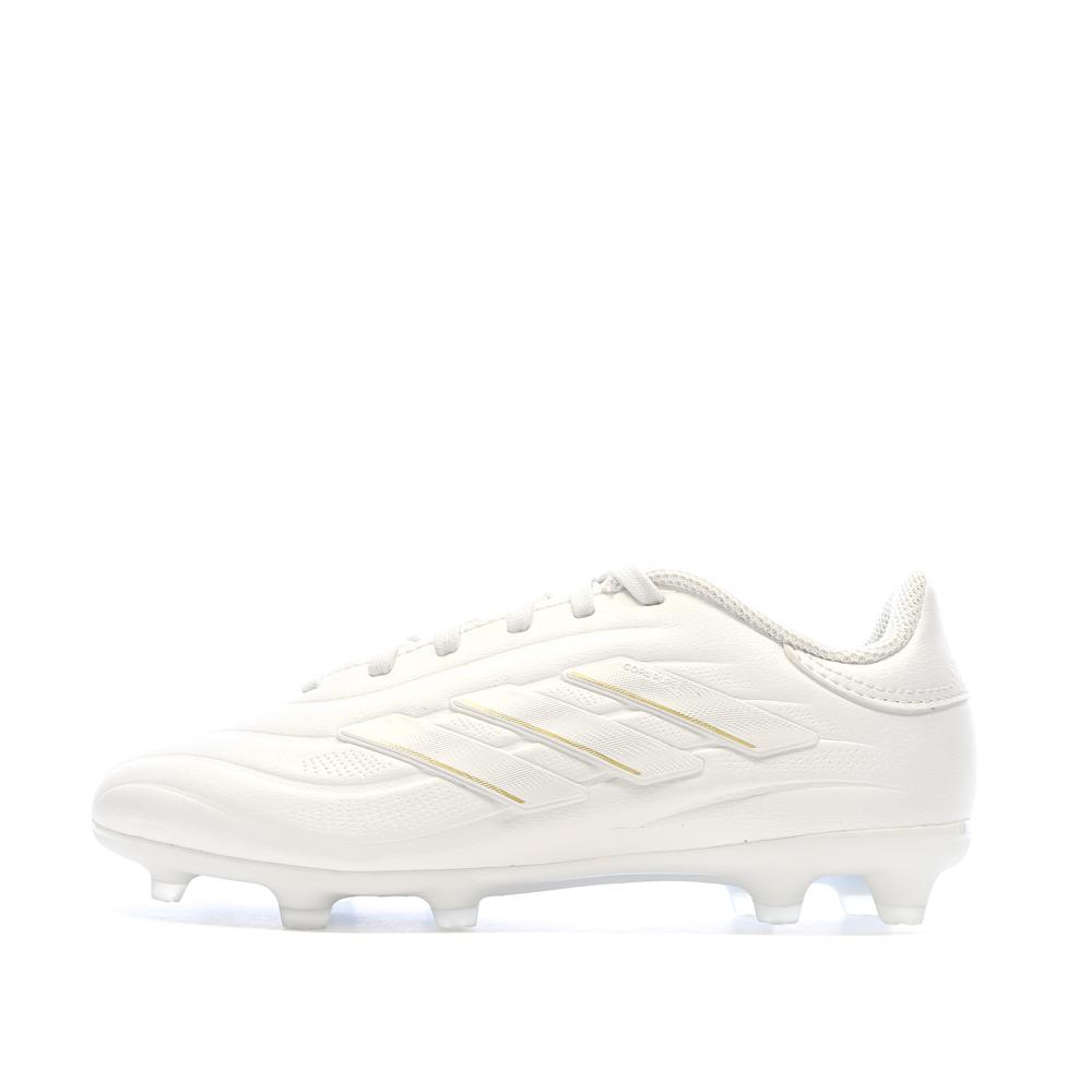 Chaussures de Football Blanc Garçon Adidas Copa Pure 2 League pas cher