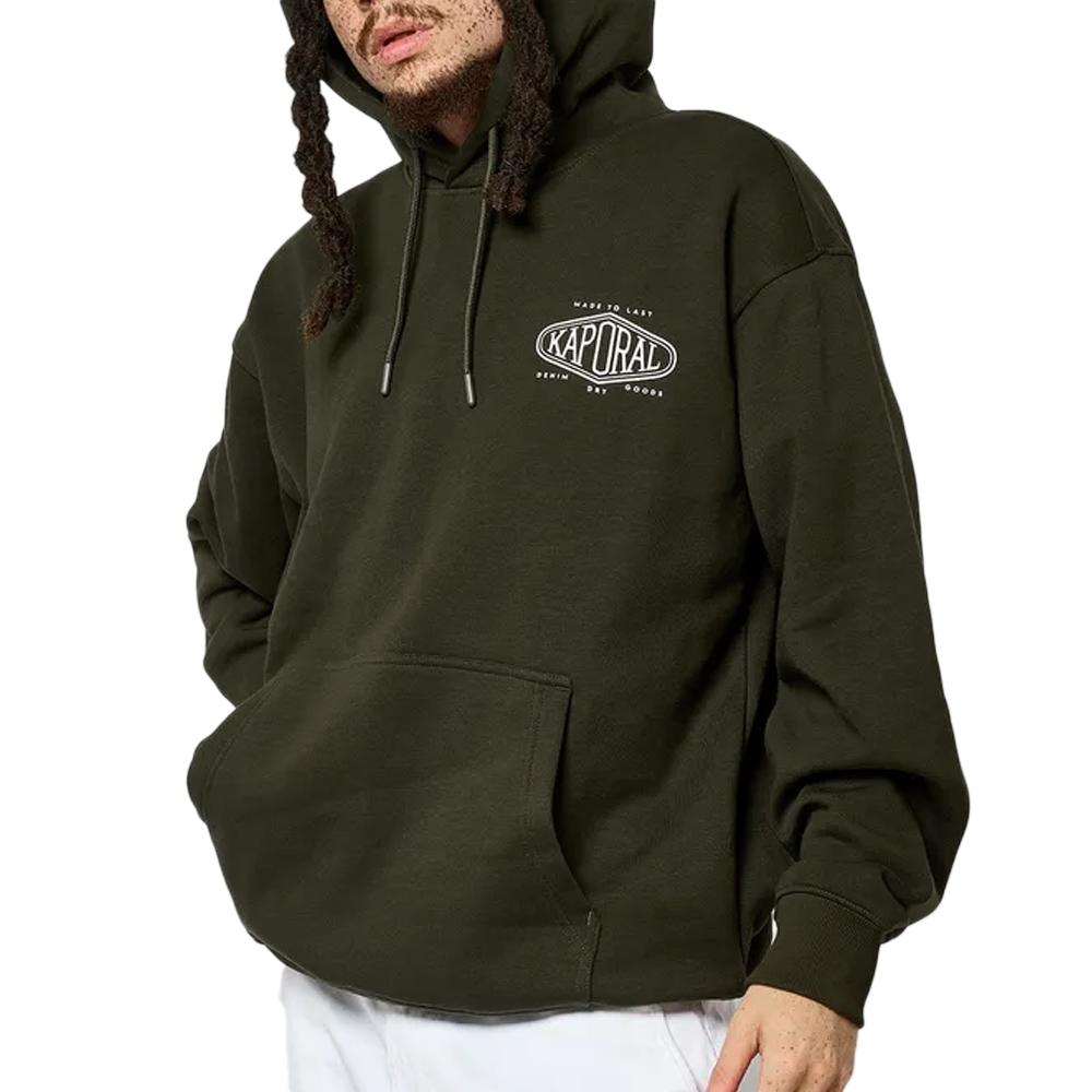 Sweat Capuche Kaki Homme Kaporal VARDOH pas cher