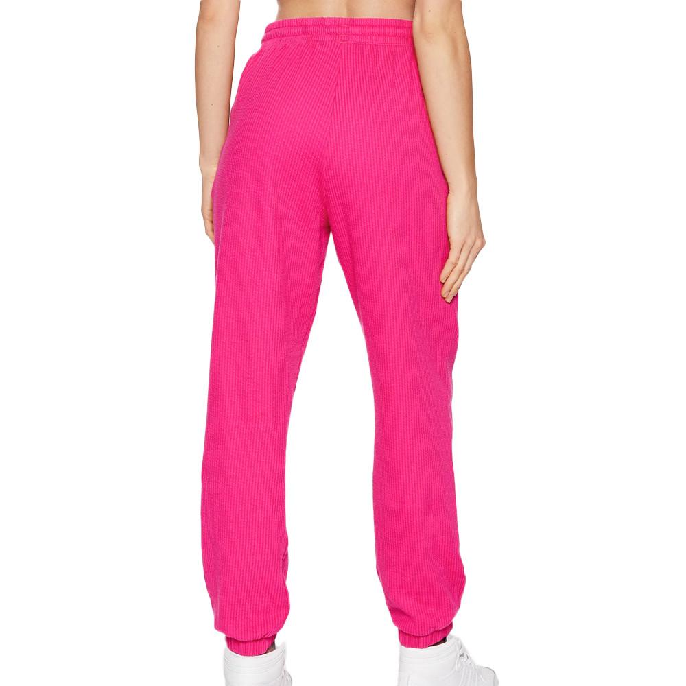 Jogging Rose Femme Adidas Rib Cuffed vue 2