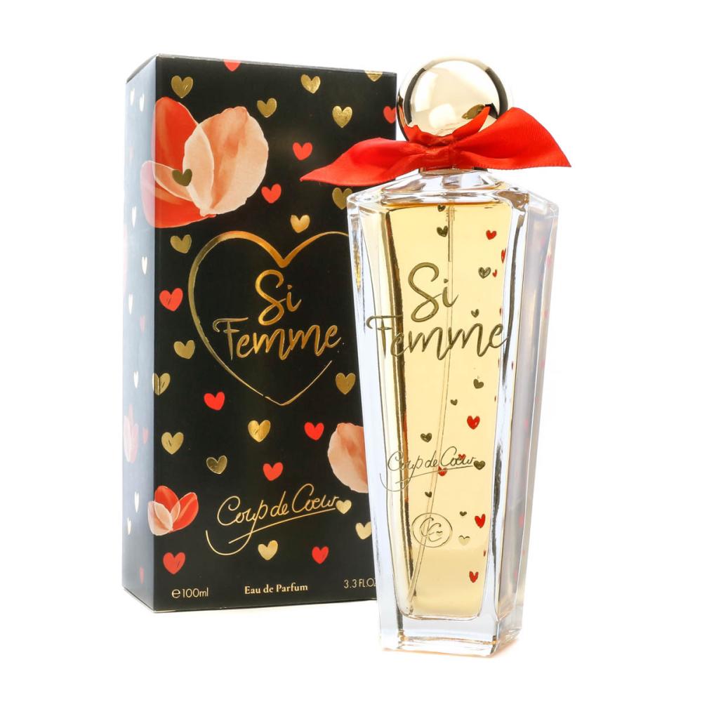 Eau de Parfum Femme Coup de Coeur Si Femme 100ml pas cher