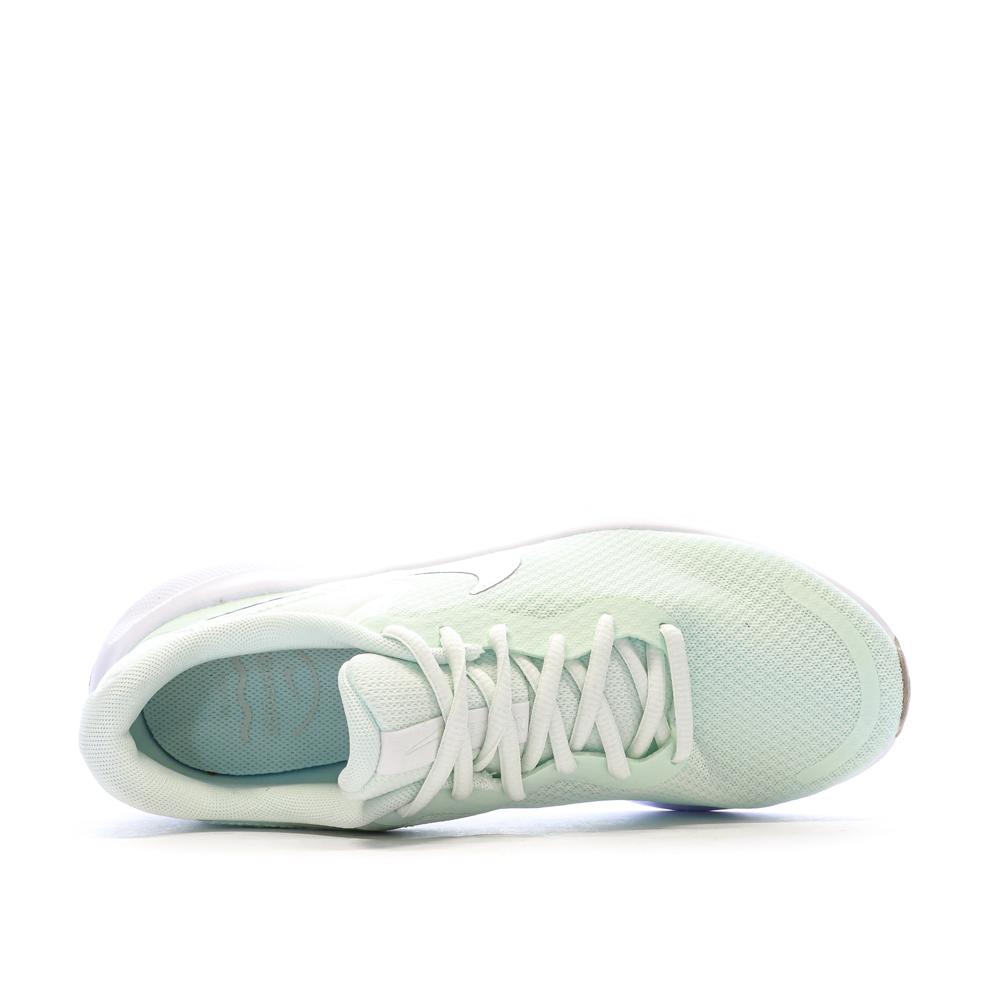 Chaussures de running Vert Femme Nike Revolution vue 4