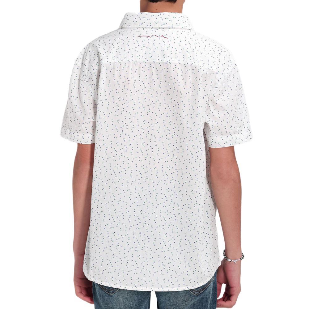 Chemisette Blanc Garçon Teddy Smith Hook vue 2