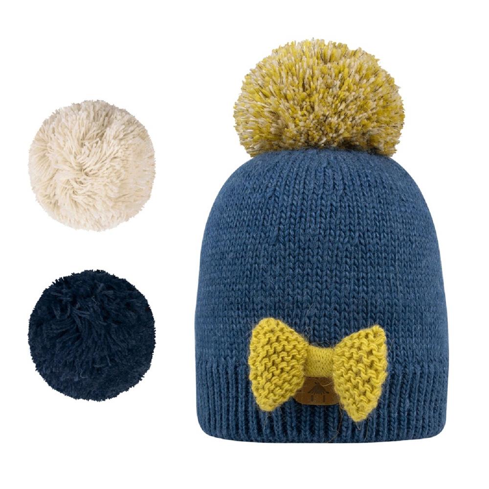 Bonnet Bleu Fille Cabaia Indien pas cher