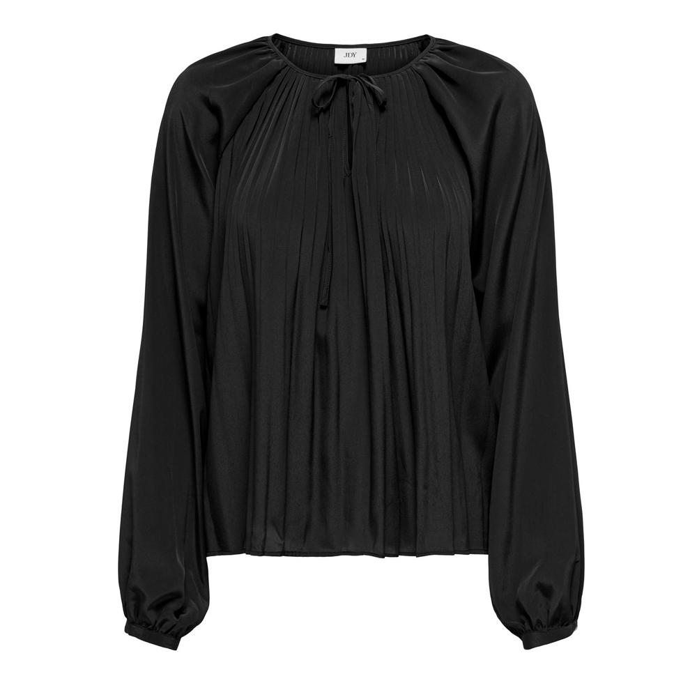 Chemisier Plisser Noir Femme JDY Plisse Tie pas cher