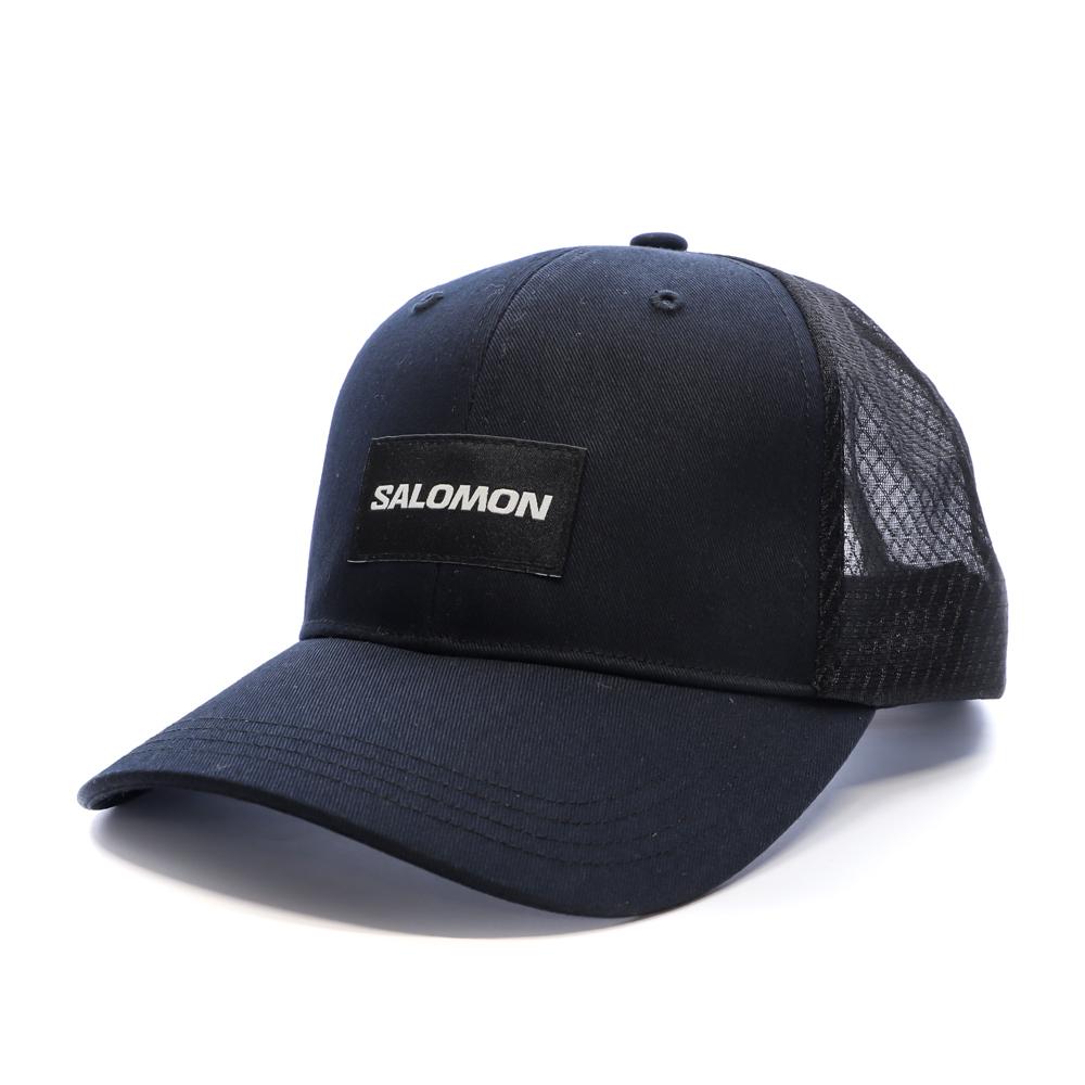 Casquette Noir Mixte Salomon Trucker Curved pas cher