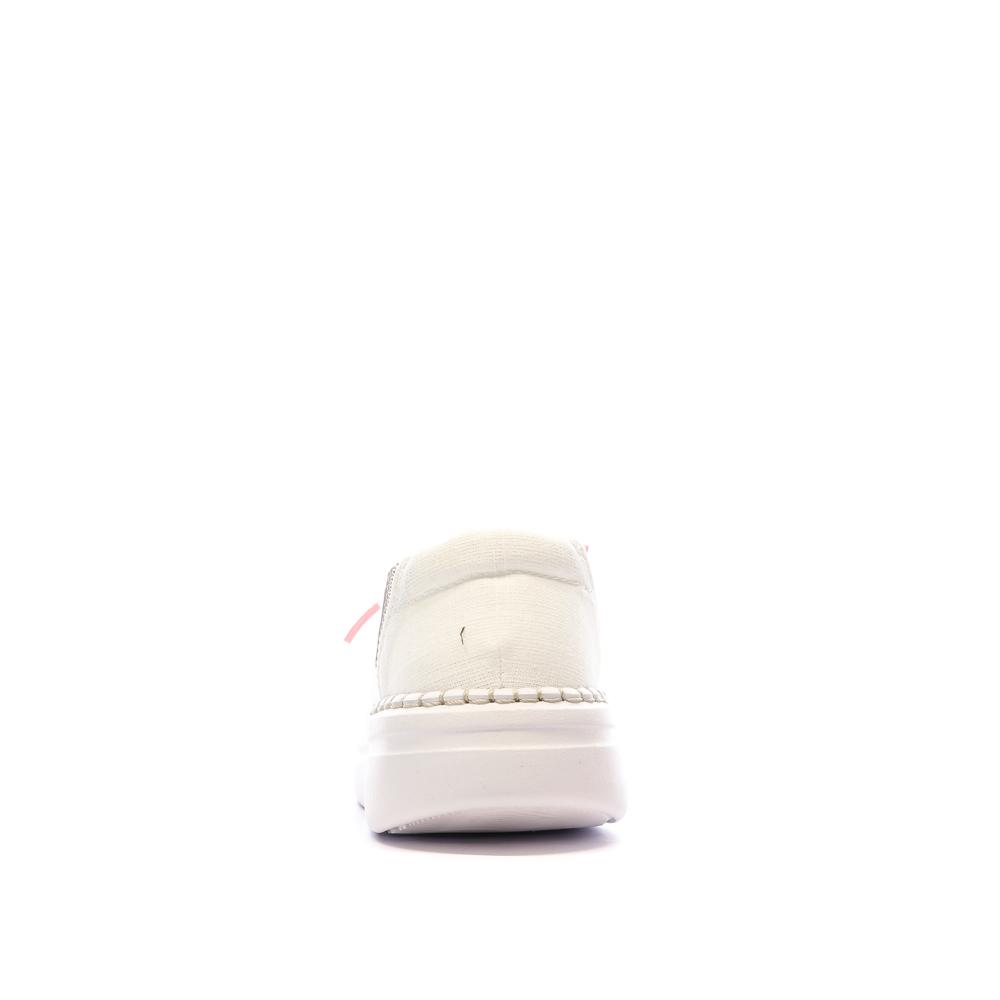 Chaussures Blanches Femme Hey Dude Wendy Rise vue 3