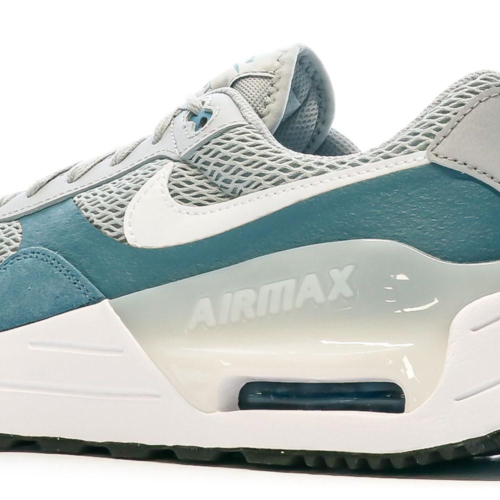 Baskets Gris/Bleu Homme Nike Air Max Systm vue 7